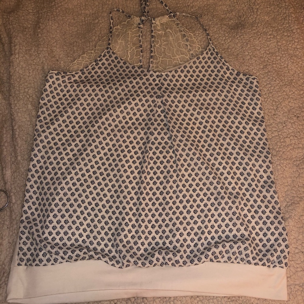 Maurices tank with lace back